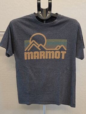 Marmot Men's Dark Gray Mountain Tee
